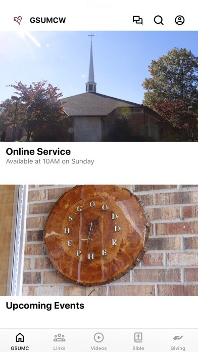 Emulate iPhone app Good Shepherd United Methodist using MyAndroid Emulate iPhone app Good Shepherd United Methodist using MyAndroid