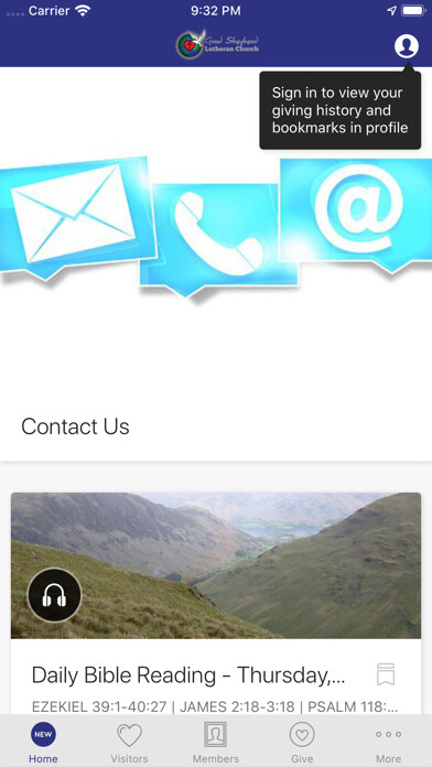 Emulate iPhone app Good Shepherd Utah using MyAndroid
