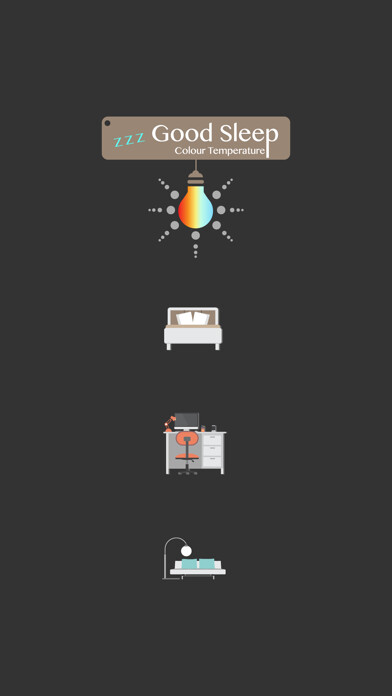 Emulate iPhone app GoodSleep - color temperature using MyAndroid Emulate iPhone app GoodSleep - color temperature using MyAndroid