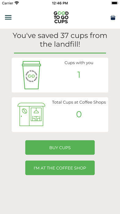 Emulate iPhone app Good To Go Cups using MyAndroid Emulate iPhone app Good To Go Cups using MyAndroid