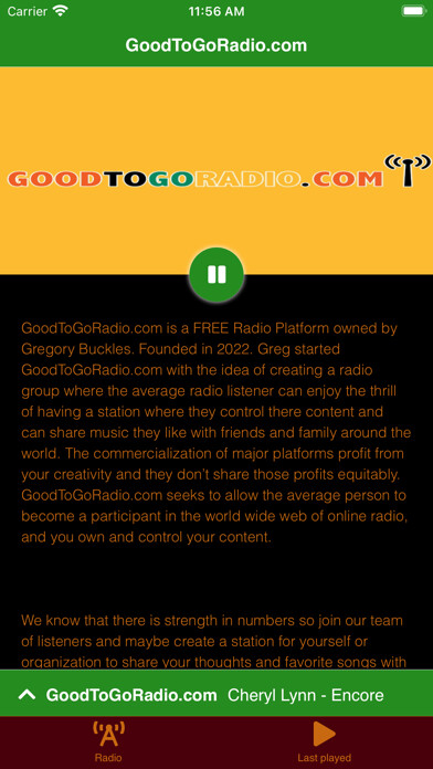 Run android online APK GoodToGoRadio.com from MyAndroid or emulate GoodToGoRadio.com using MyAndroid
