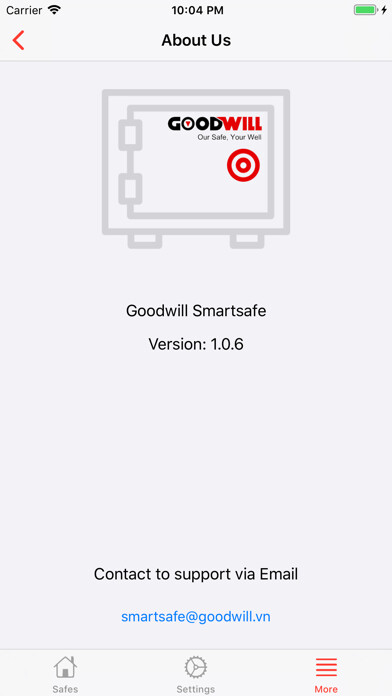 Emulate iPhone app Goodwill Smart Safe using MyAndroid Emulate iPhone app Goodwill Smart Safe using MyAndroid