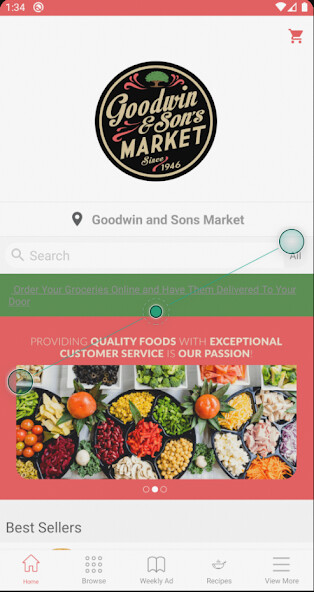 Run android online APK Goodwins Market from MyAndroid or emulate Goodwins Market using MyAndroid