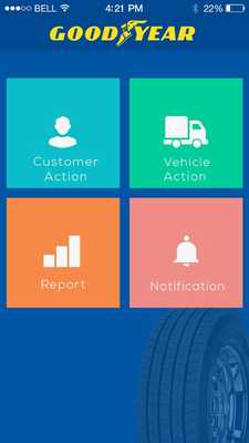 Emulate Android APK Goodyear Tire Track Lite