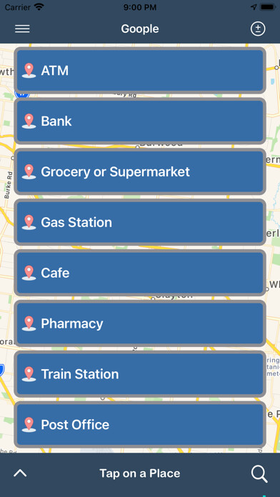 Emulate iPhone app Goople using MyAndroid
