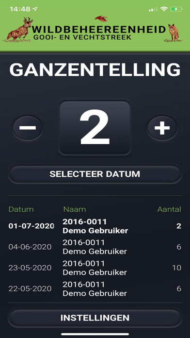 Emulate iPhone app GooseCount using MyAndroid Emulate iPhone app GooseCount using MyAndroid