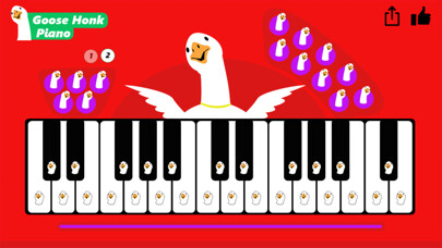 Emulate iPhone app Goose Honk Piano & Soundboard using MyAndroid