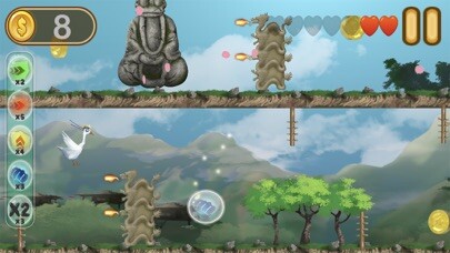 Emulate iPhone app Goose Runner Hard Platformer using MyAndroid Emulate iPhone app Goose Runner Hard Platformer using MyAndroid