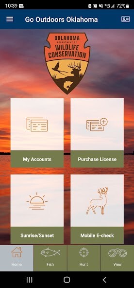 Emulate iPhone app Go Outdoors Oklahoma using MyAndroid Emulate iPhone app Go Outdoors Oklahoma using MyAndroid