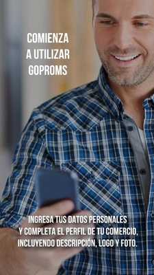 Emulate Android APK GoProms Comercios