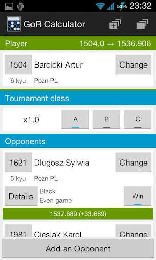 Run android online APK Go Rating Calculator from MyAndroid or emulate Go Rating Calculator using MyAndroid