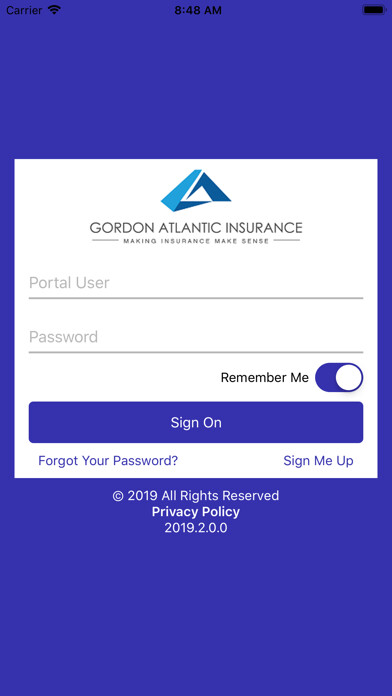 Run android online APK Gordon Atlantic Insurance from MyAndroid or emulate Gordon Atlantic Insurance using MyAndroid