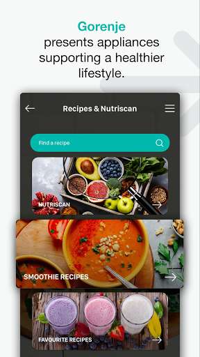 Run android online APK Gorenje Smoothie Recipes from MyAndroid or emulate Gorenje Smoothie Recipes using MyAndroid