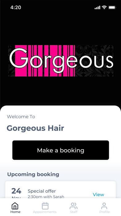 Emulate iPhone app Gorgeous Hair using MyAndroid Emulate iPhone app Gorgeous Hair using MyAndroid