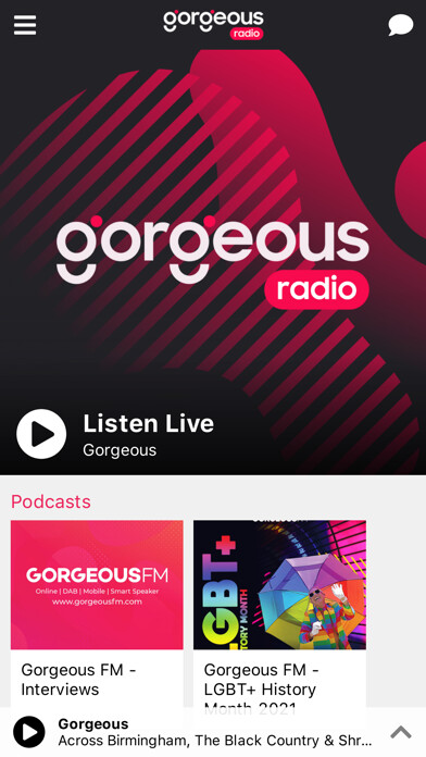 Emulate iPhone app Gorgeous Radio UK using MyAndroid Emulate iPhone app Gorgeous Radio UK using MyAndroid