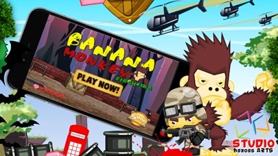 Emulate iPhone app Gorilla And Banana Monkey Game 2016 using MyAndroid