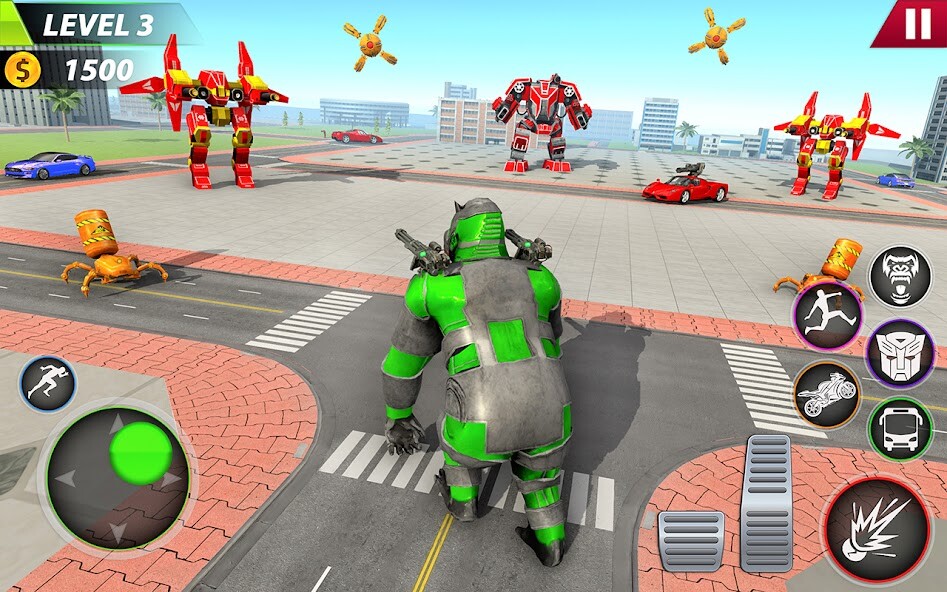 Run android online APK Gorilla Bus Robot : Car Game from MyAndroid or emulate Gorilla Bus Robot : Car Game using MyAndroid Run android online APK Gorilla Bus Robot : Car Game from MyAndroid or emulate Gorilla Bus Robot : Car Game using MyAndroid