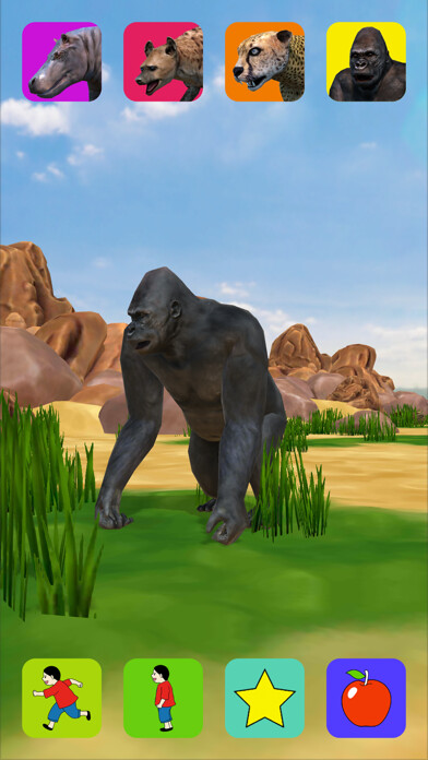 Emulate iPhone app Gorilla For Kids using MyAndroid Emulate iPhone app Gorilla For Kids using MyAndroid