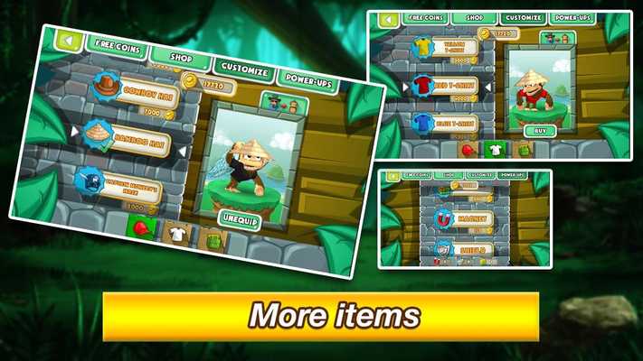 Emulate Android APK Gorilla run Monkey Banana Run Emulate Android APK Gorilla run Monkey Banana Run