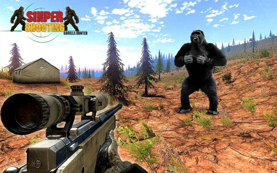 Run android online APK Gorilla Shooting Game Hunter from MyAndroid or emulate Gorilla Shooting Game Hunter using MyAndroid Run android online APK Gorilla Shooting Game Hunter from MyAndroid or emulate Gorilla Shooting Game Hunter using MyAndroid