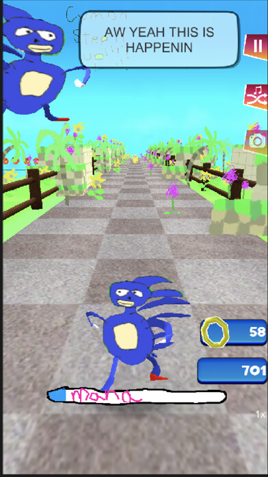 Emulate iPhone app Go Sanic Goo! MLG using MyAndroid Emulate iPhone app Go Sanic Goo! MLG using MyAndroid