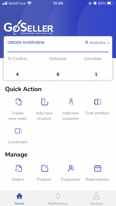 Emulate iPhone app GoSeller using MyAndroid