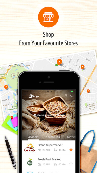 Emulate iPhone app GoShoppi using MyAndroid