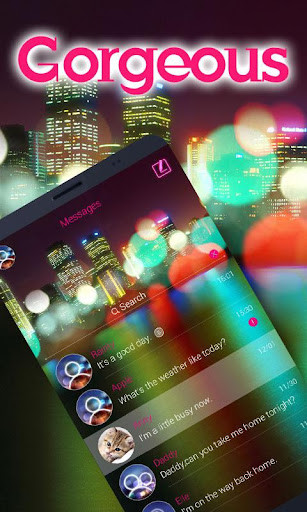 Run android online APK GO SMS GORGEOUS THEME from MyAndroid or emulate GO SMS GORGEOUS THEME using MyAndroid