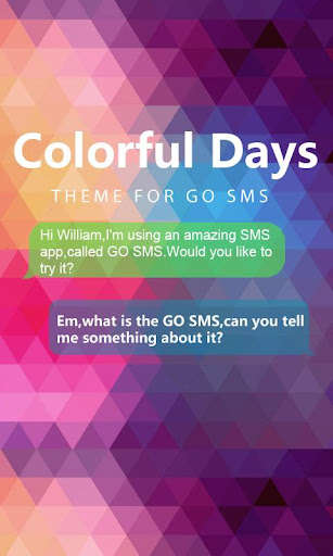 Run android online APK GO SMS PRO COLORFULDAYS THEME from MyAndroid or emulate GO SMS PRO COLORFULDAYS THEME using MyAndroid Run android online APK GO SMS PRO COLORFULDAYS THEME from MyAndroid or emulate GO SMS PRO COLORFULDAYS THEME using MyAndroid