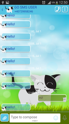 Emulate Android APK GO SMS Sweet Cats Emulate Android APK GO SMS Sweet Cats