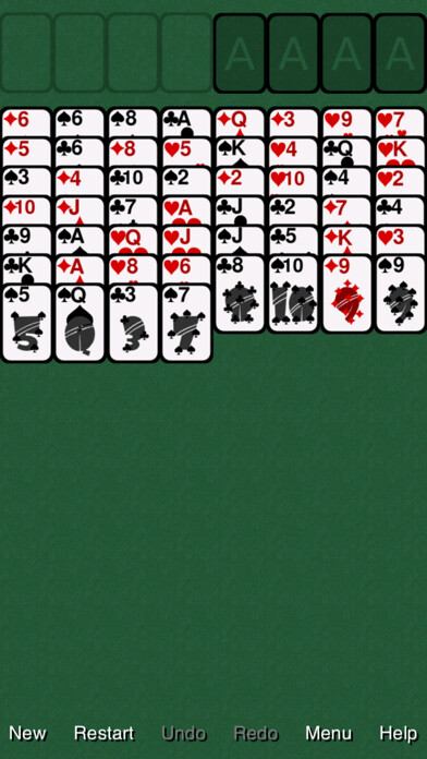 Emulate iPhone app Go Solitaire! using MyAndroid