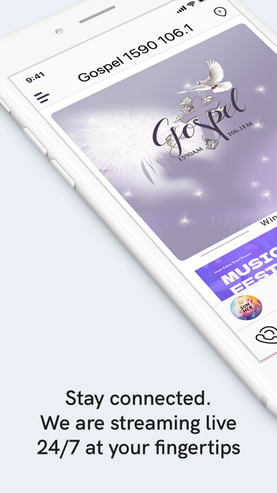 Emulate iPhone app Gospel 1590 106.1 using MyAndroid Emulate iPhone app Gospel 1590 106.1 using MyAndroid