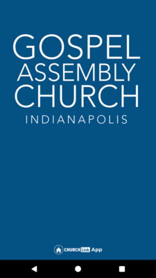 Emulate Android APK Gospel Assembly Church - Indy