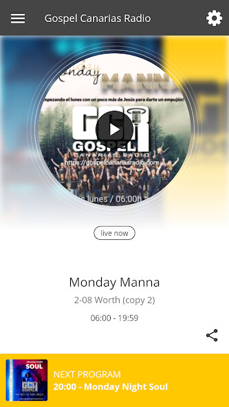 Run android online APK Gospel Canarias Radio from MyAndroid or emulate Gospel Canarias Radio using MyAndroid