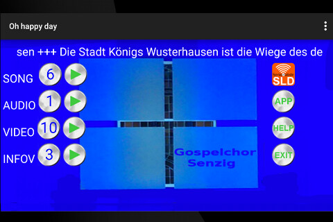 Run android online APK Gospelchor - Oh happy day from MyAndroid or emulate Gospelchor - Oh happy day using MyAndroid Run android online APK Gospelchor - Oh happy day from MyAndroid or emulate Gospelchor - Oh happy day using MyAndroid