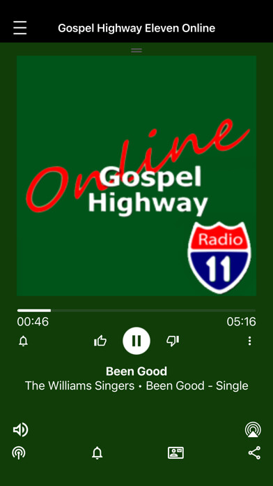 Emulate iPhone app Gospel Highway 11 Online. using MyAndroid