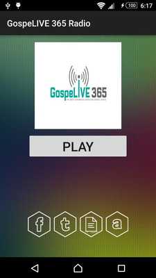 Emulate Android APK GospeLIVE 365 Radio Emulate Android APK GospeLIVE 365 Radio