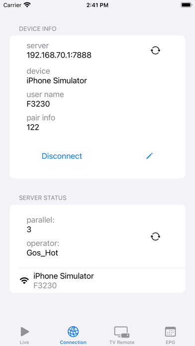 Emulate iPhone app Gospell Player using MyAndroid