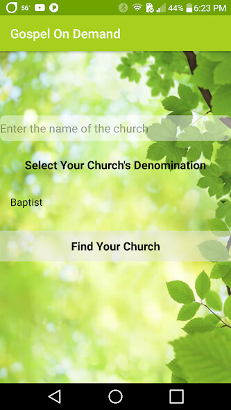 Run android online APK Gospel on Demand from MyAndroid or emulate Gospel on Demand using MyAndroid