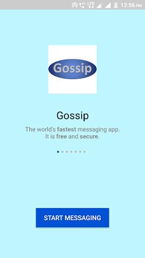 Run android online APK Gossip - a messaging app from MyAndroid or emulate Gossip - a messaging app using MyAndroid