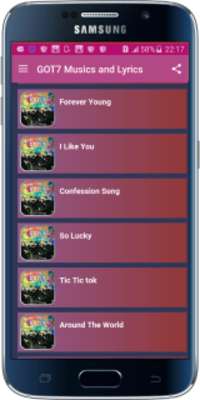 Emulate Android APK GOT7 Musics and Lyrics