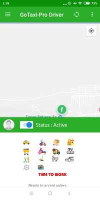 Emulate Android APK GoTaxi-Pro Driver Emulate Android APK GoTaxi-Pro Driver
