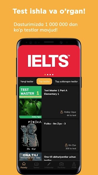 Run android online APK GoTest - Testlar, Imtihonlar from MyAndroid or emulate GoTest - Testlar, Imtihonlar using MyAndroid