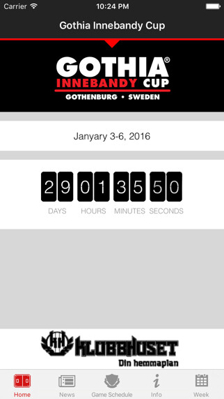 Emulate iPhone app Gothia Innebandy Cup using MyAndroid Emulate iPhone app Gothia Innebandy Cup using MyAndroid