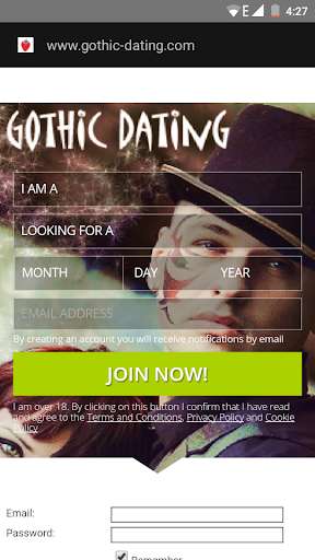Run android online APK Gothic Dating from MyAndroid or emulate Gothic Dating using MyAndroid Run android online APK Gothic Dating from MyAndroid or emulate Gothic Dating using MyAndroid