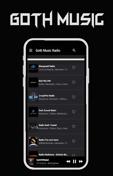 Emulate Android APK Goth Music Radio Emulate Android APK Goth Music Radio