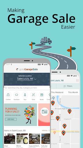 Run android online APK GotoGarageSale - Find Garage Sales & Yard Sales from MyAndroid or emulate GotoGarageSale - Find Garage Sales & Yard Sales using MyAndroid Run android online APK GotoGarageSale - Find Garage Sales & Yard Sales from MyAndroid or emulate GotoGarageSale - Find Garage Sales & Yard Sales using MyAndroid