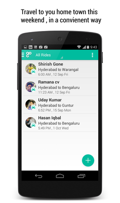 Emulate Android APK gotogether - ride sharing Emulate Android APK gotogether - ride sharing