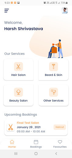 Run android online APK Go To Salons - Salon Booking App from MyAndroid or emulate Go To Salons - Salon Booking App using MyAndroid