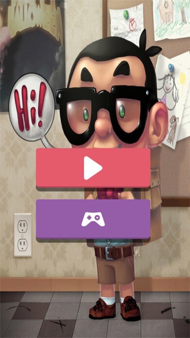Emulate iPhone app Go to School Free - Math Test, game brainstorm,Logical Reasoning for Adults & Kids using MyAndroid